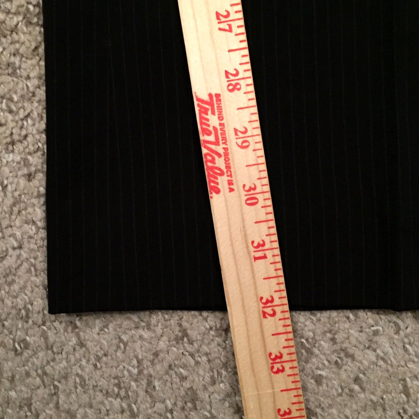 Liz Claiborne Liz Claiborne Dress Pants Womens Size 8 Black Striped Boot Cut Pants Womens Regular 30 Waist 32 Inseam Size 30" / US 8 / IT 44 - 7 Thumbnail