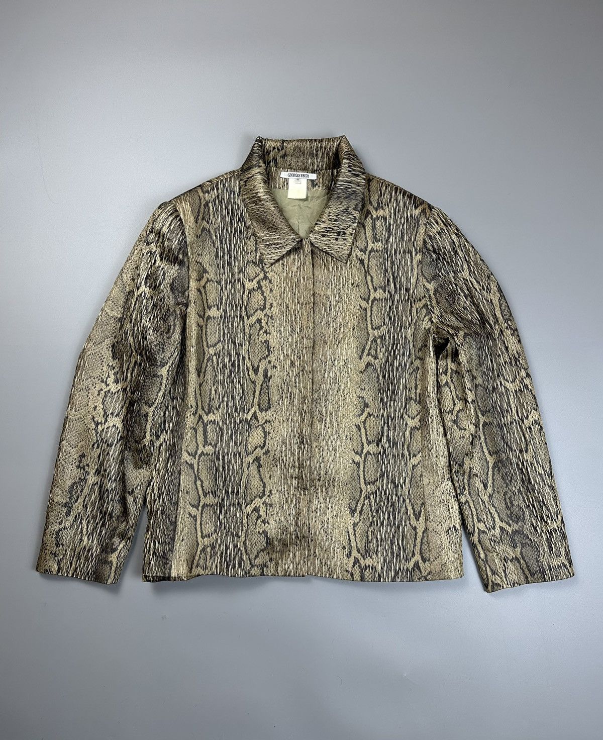 Other Georges rech Snake style blazer jaket VTG Size M / US 6-8 / IT 42-44 - 1 Thumbnail
