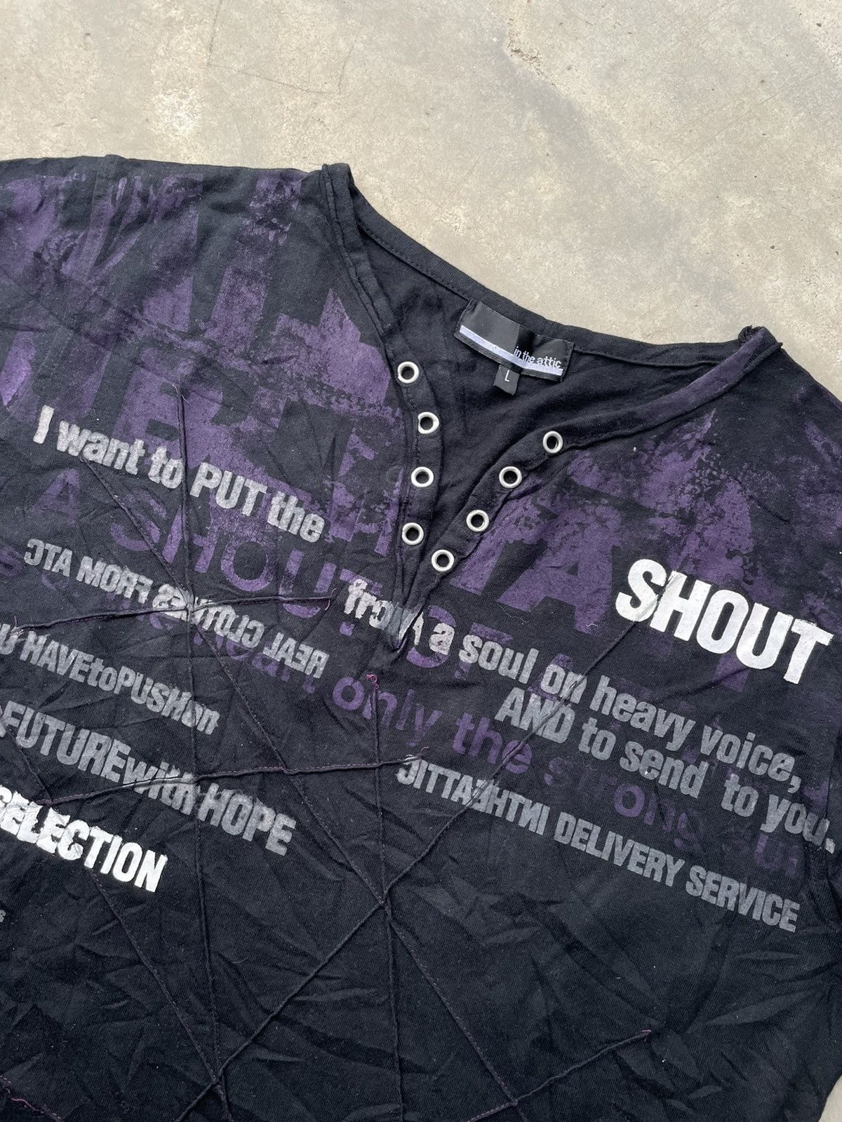 In The Attic In the Attic Tshirt Ifsixwasnine punk style Tshirt Size US L / EU 52-54 / 3 - 3 Thumbnail