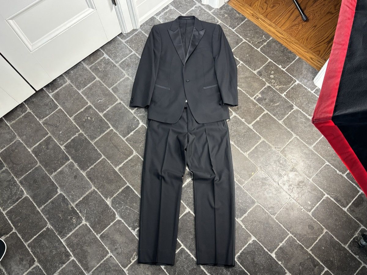 Z Zegna Z Zegna Suit Ermenegildo Zegna Two Piece Tuxedo Formal 48R Size 48R - 21 Thumbnail