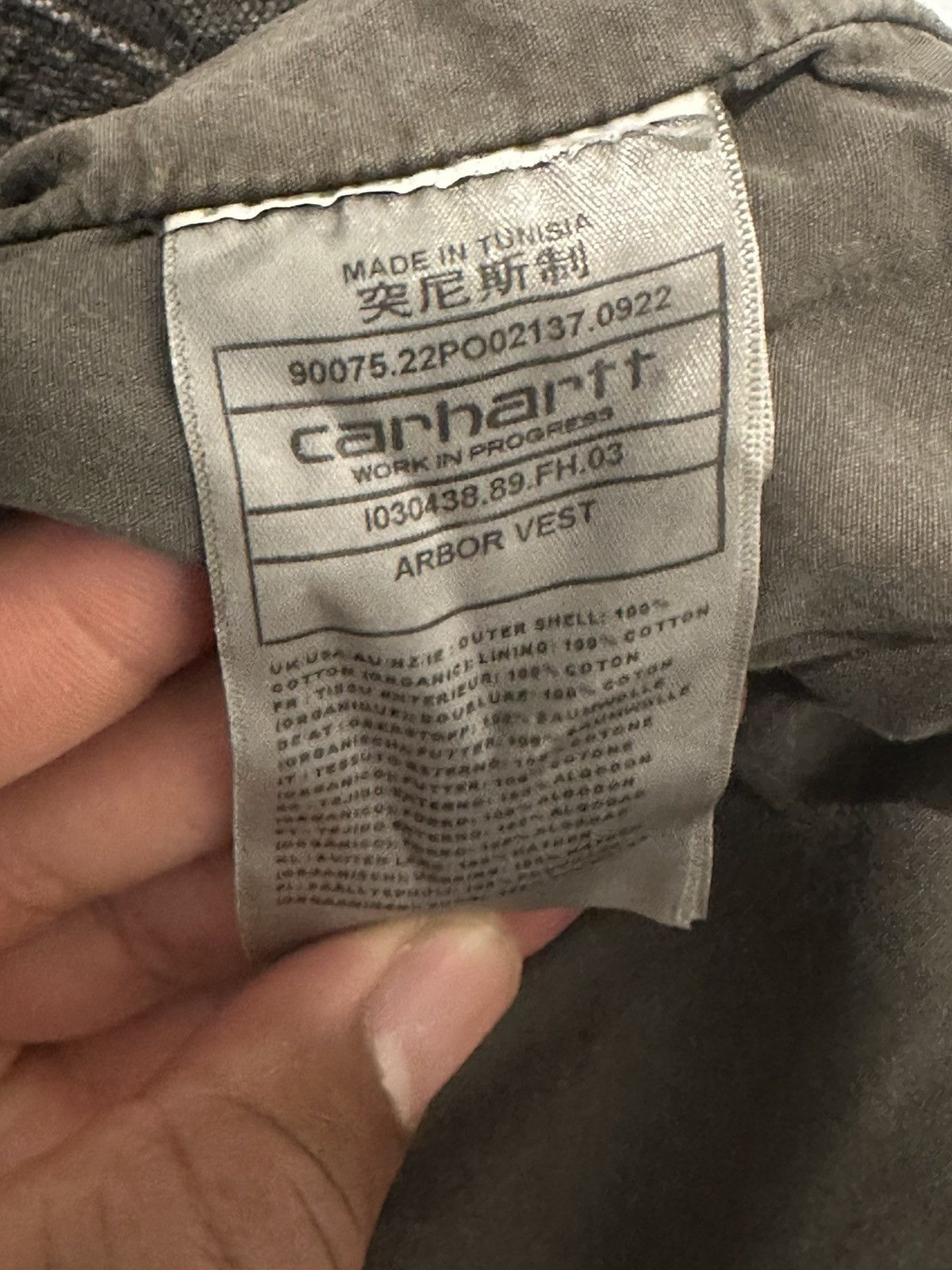 Carhartt Wip Carhartt WIP Arbor Vest Size US XXL / EU 58 / 5 - 6 Thumbnail