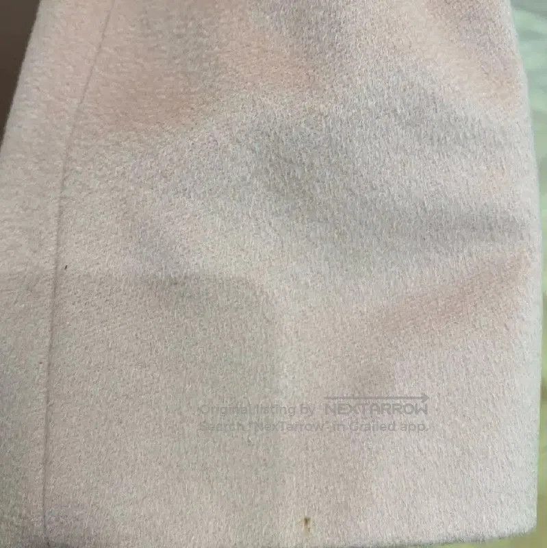 Max Mara MaxMara Pink Wool Women's Coat with Fur Collar . Size S / US 4 / IT 40 - 6 Thumbnail