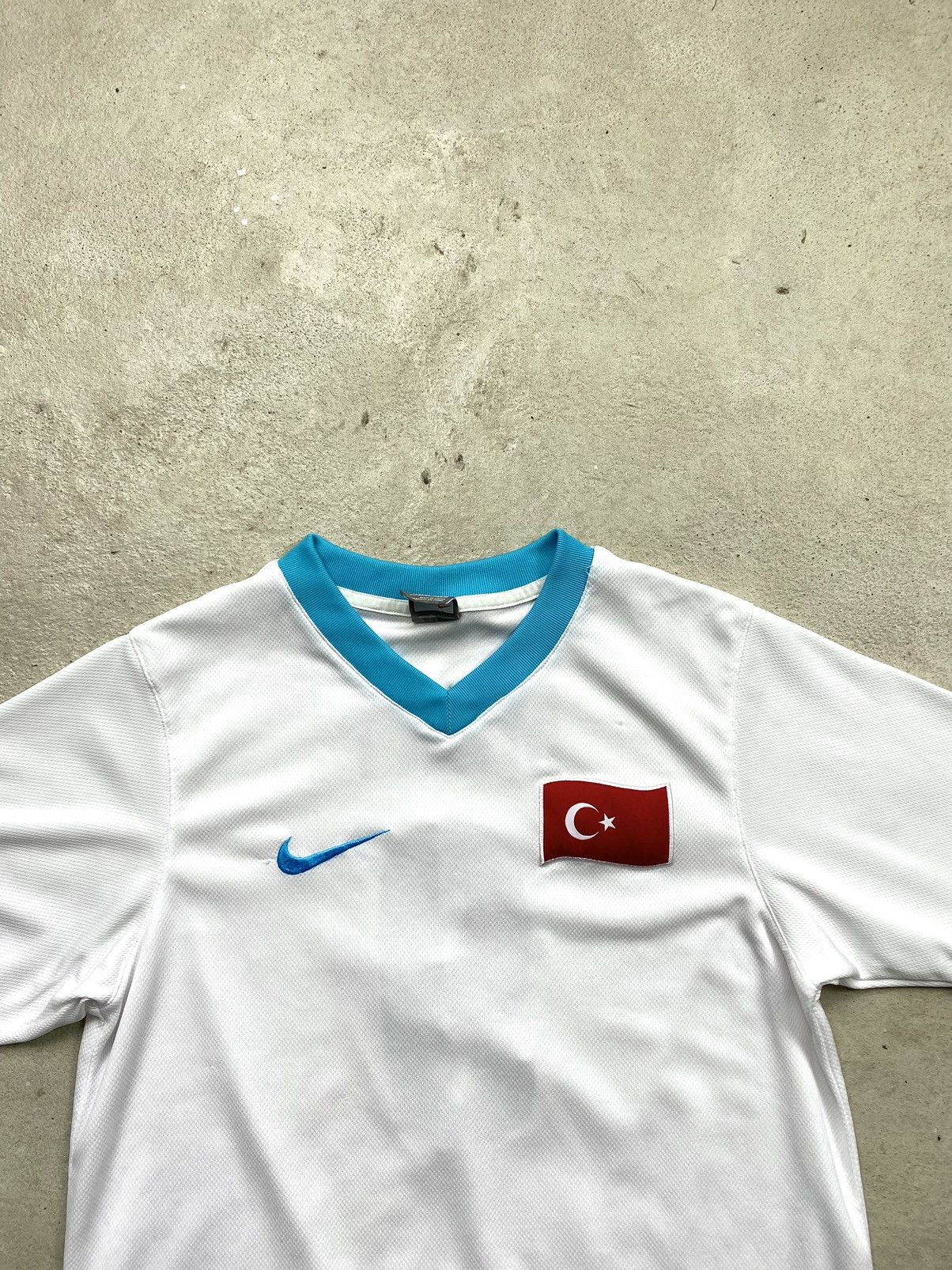 Nike × Vintage Vintage Nike Turkey Soccer Jersey T Shirt Football Size US S / EU 44-46 / 1 - 2 Thumbnail