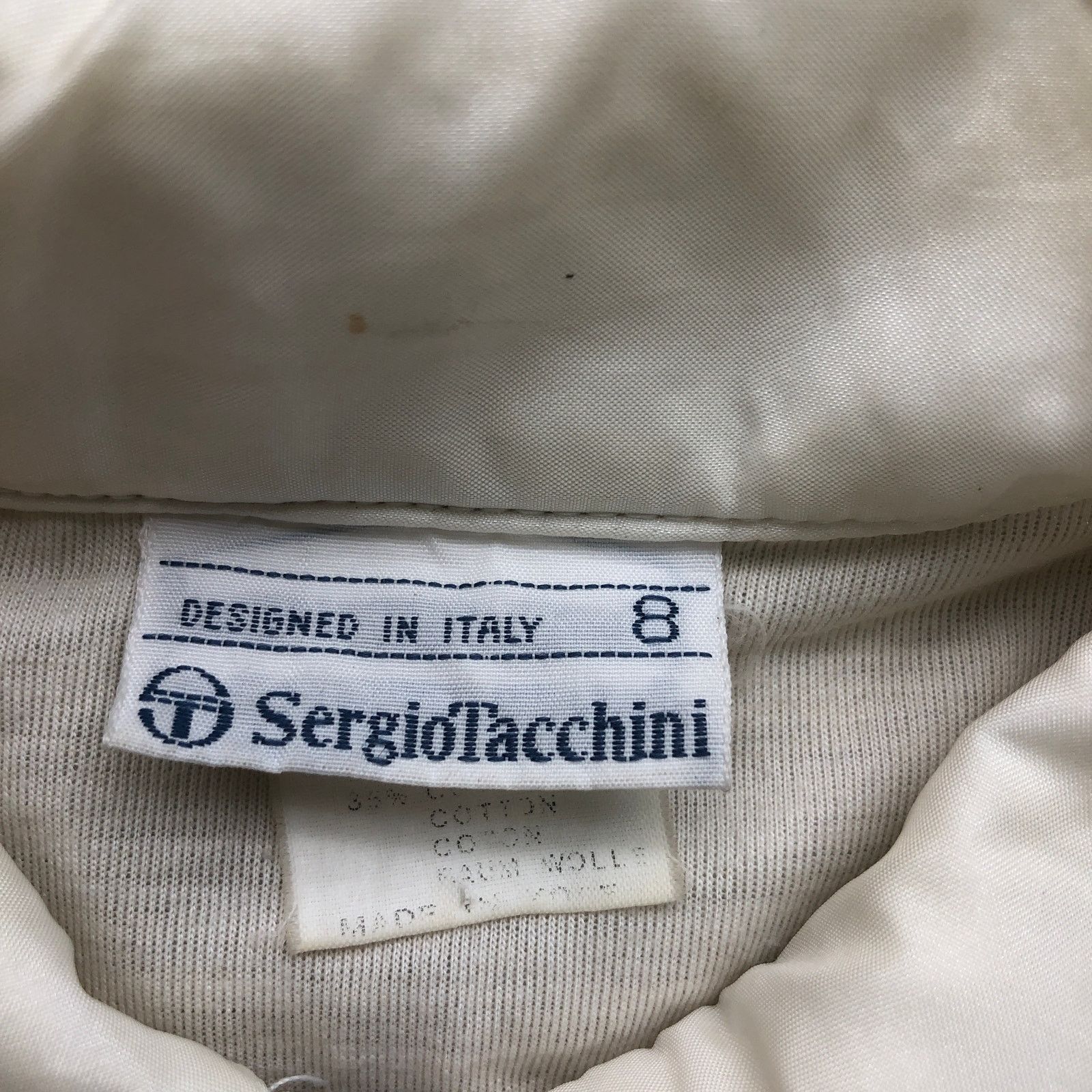 Sergio Tacchini Vintage 80s Sergio Tacchini Track Jacket Womens Small White Size S / US 4 / IT 40 - 3 Thumbnail