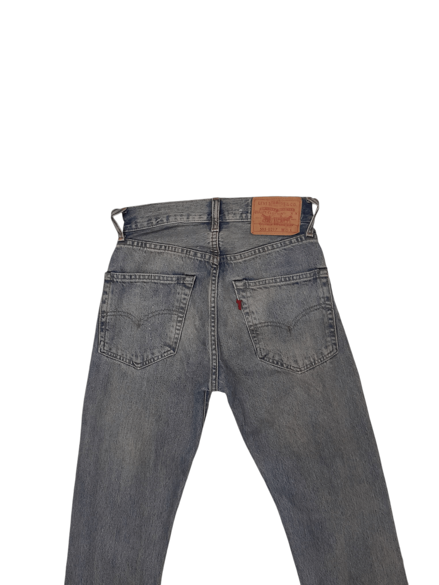 Levi's Vintage Clothing LVC Levis Big E 505 Selvedge Denim (F361) Waist 25 Size US 26 / EU 42 - 2 Thumbnail