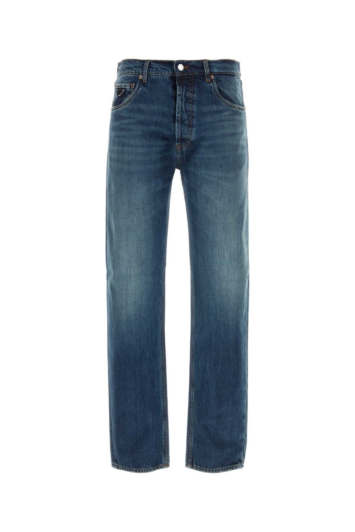 image of Prada Denim Jeans in Blue, Men's (Size 33)