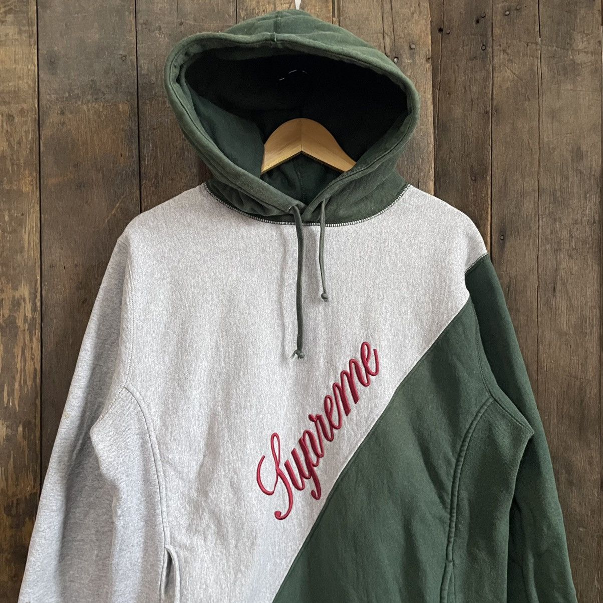 Supreme Vintage Supreme Split F/W 2012 Hoodie Size US L / EU 52-54 / 3 - 4 Thumbnail