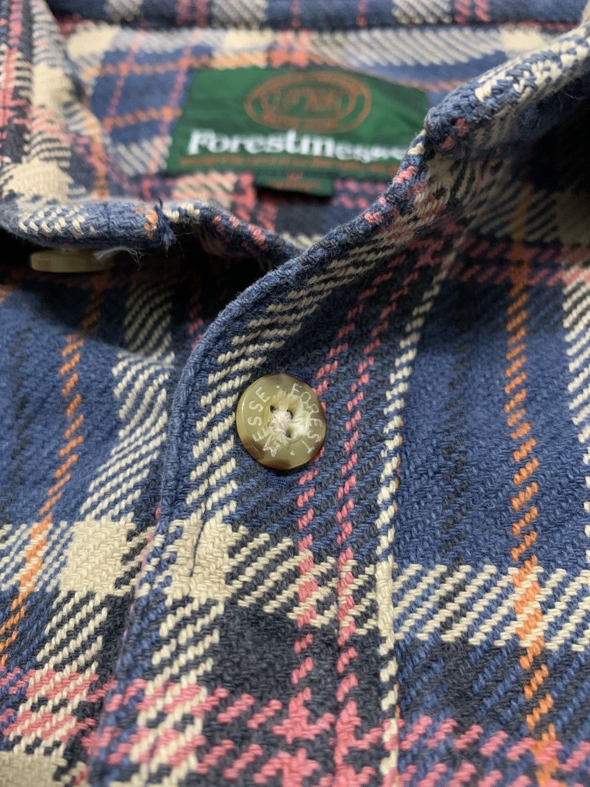 Flannel VINTAGE FORESTMESSE JAPAN NATIVE SCENE PLAID FLANNEL M Size US M / EU 48-50 / 2 - 5 Thumbnail