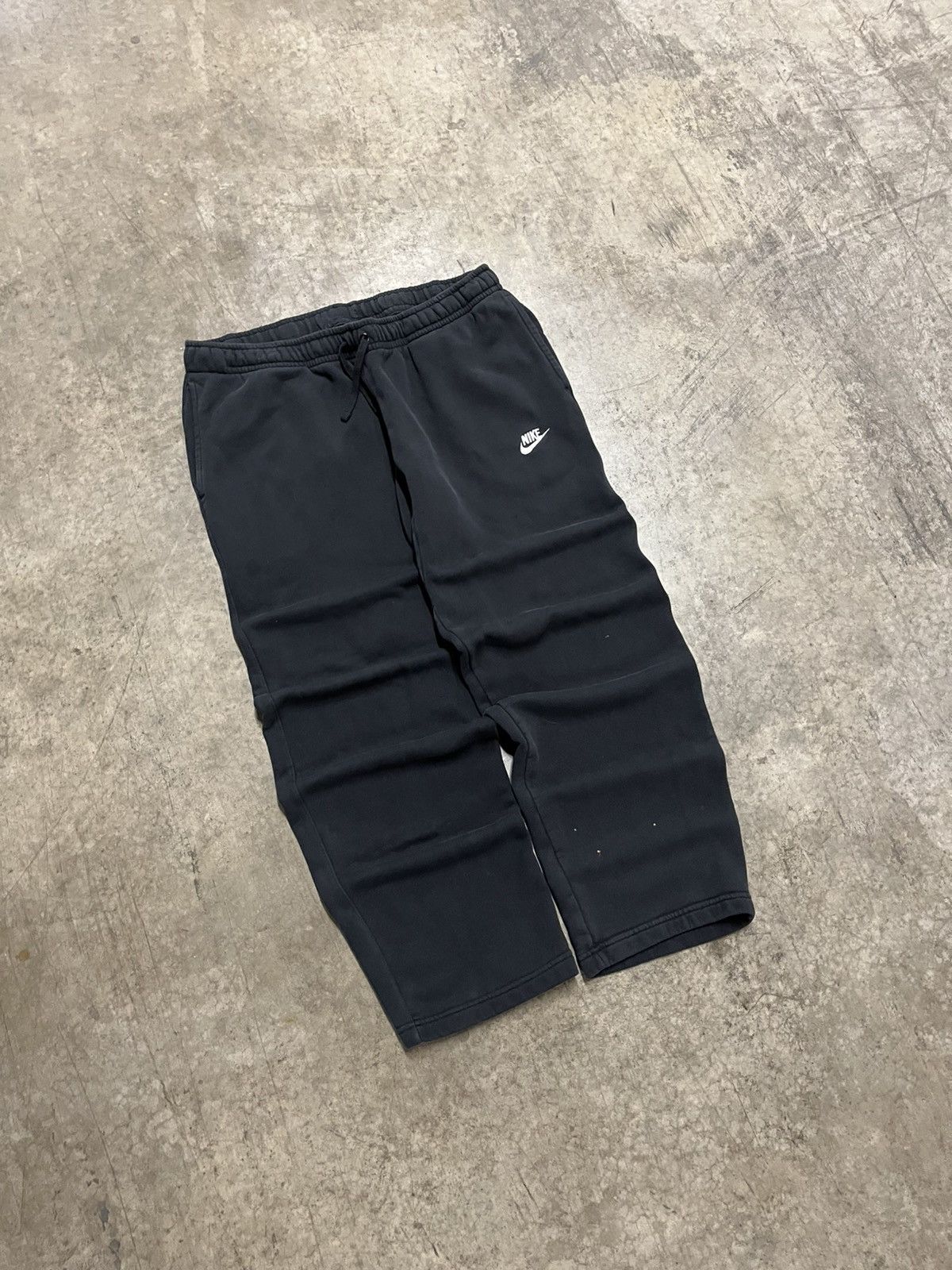 Nike × Vintage Nike baggy fit sweatpants streetwear hype wide leg skater Size US 34 / EU 50 - 7 Thumbnail