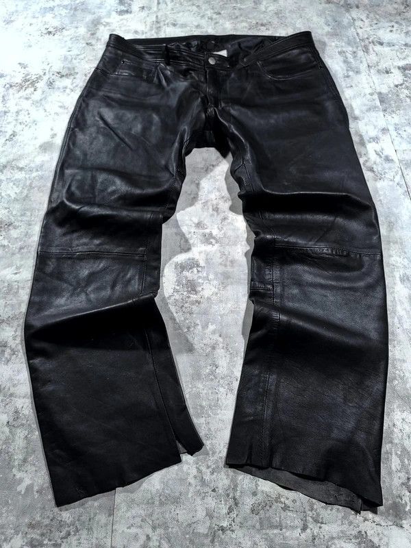 Leather Highway1 Biker Rockstar Moto Leather Pants Size US 41 - 1 Thumbnail
