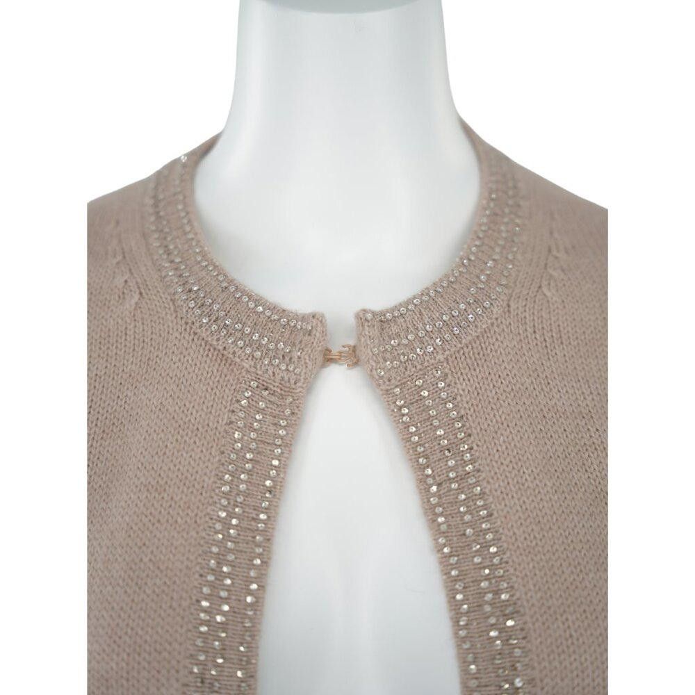 Designer J Crew Alpaca Wool Sequin Cardigan Size S Size S / US 4 / IT 40 - 4 Thumbnail