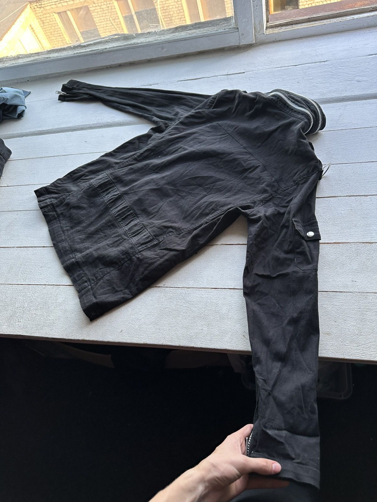 Other 🚨GOTHICANO PUNK OPIUM ZIPPER BONDAGE JACKET OWENS ISSEY Size US M / EU 48-50 / 2 - 11 Thumbnail