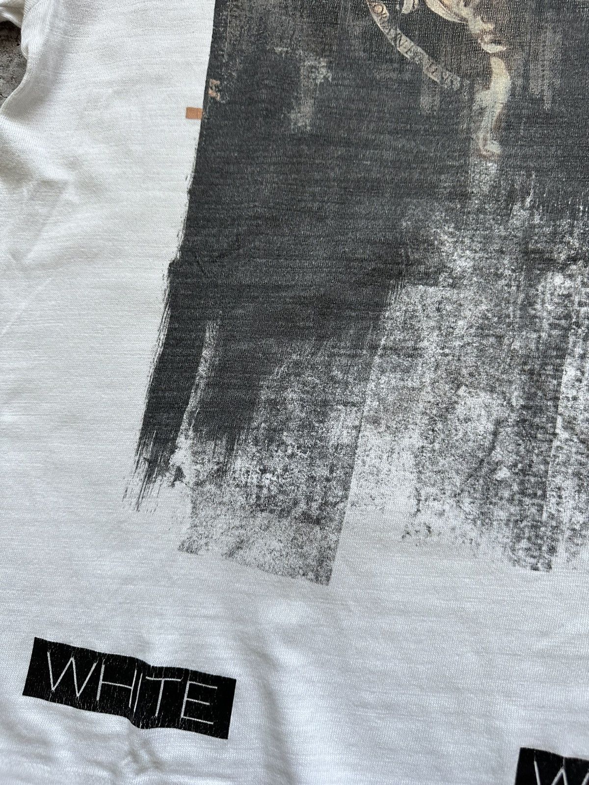Off-White Off-White Caravaggio Sample Vintage T Shirt Size US M / EU 48-50 / 2 - 6 Thumbnail