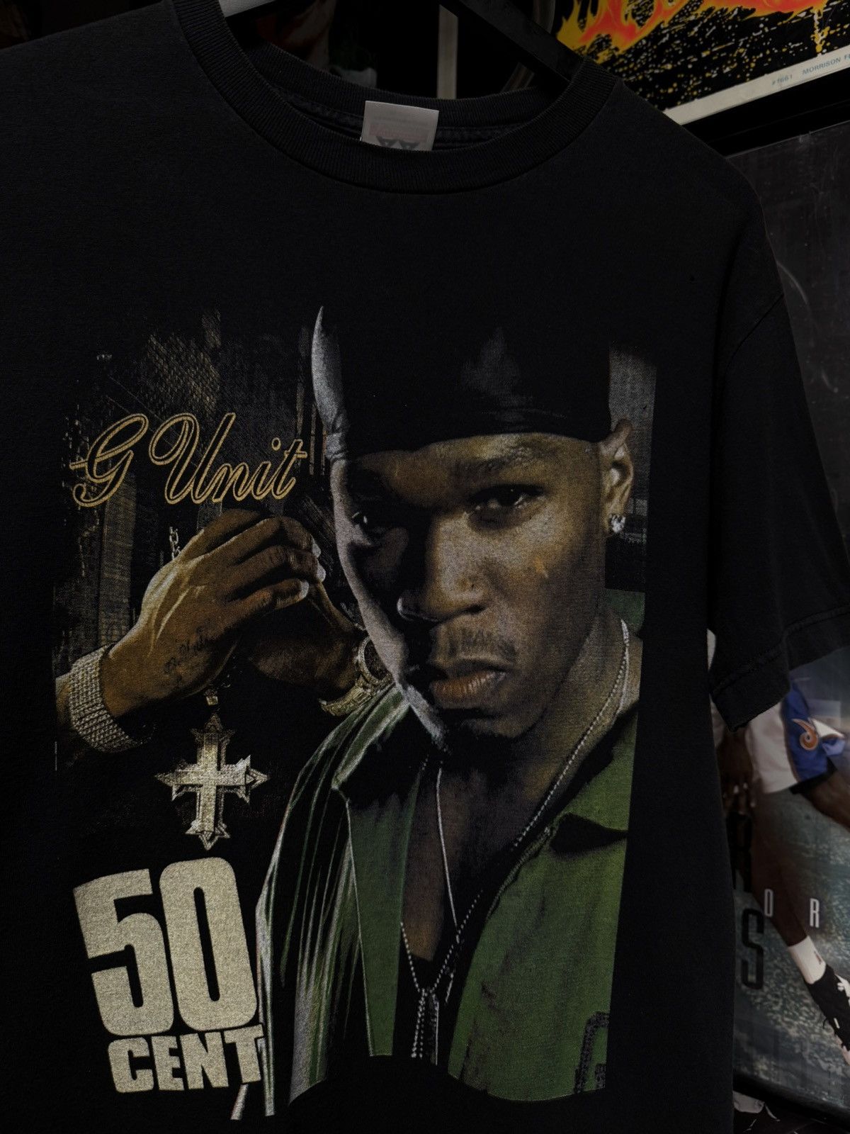 Vintage Vintage 50 Cent Rap T-Shirt Rare Adult Size Medium Size US M / EU 48-50 / 2 - 4 Thumbnail