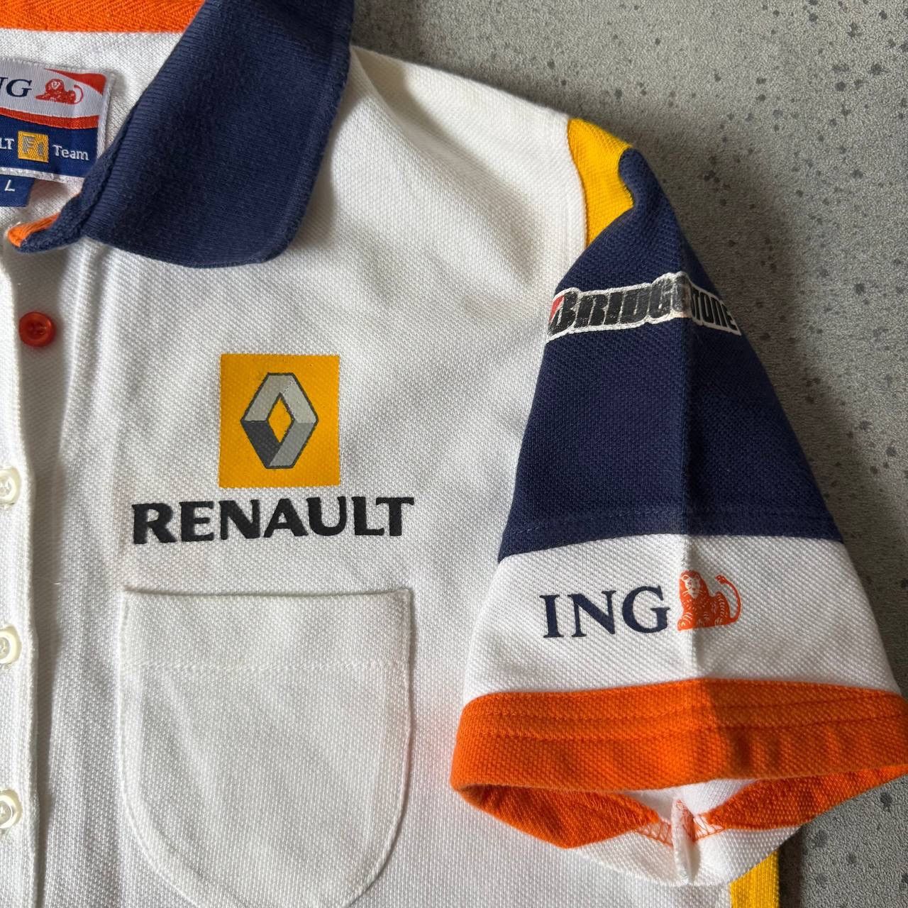Formula 1 × Vintage Formula 1 Vintage 2000’s Team Spirit Multi Logo Polo T-Shirt Size US M / EU 48-50 / 2 - 7 Thumbnail