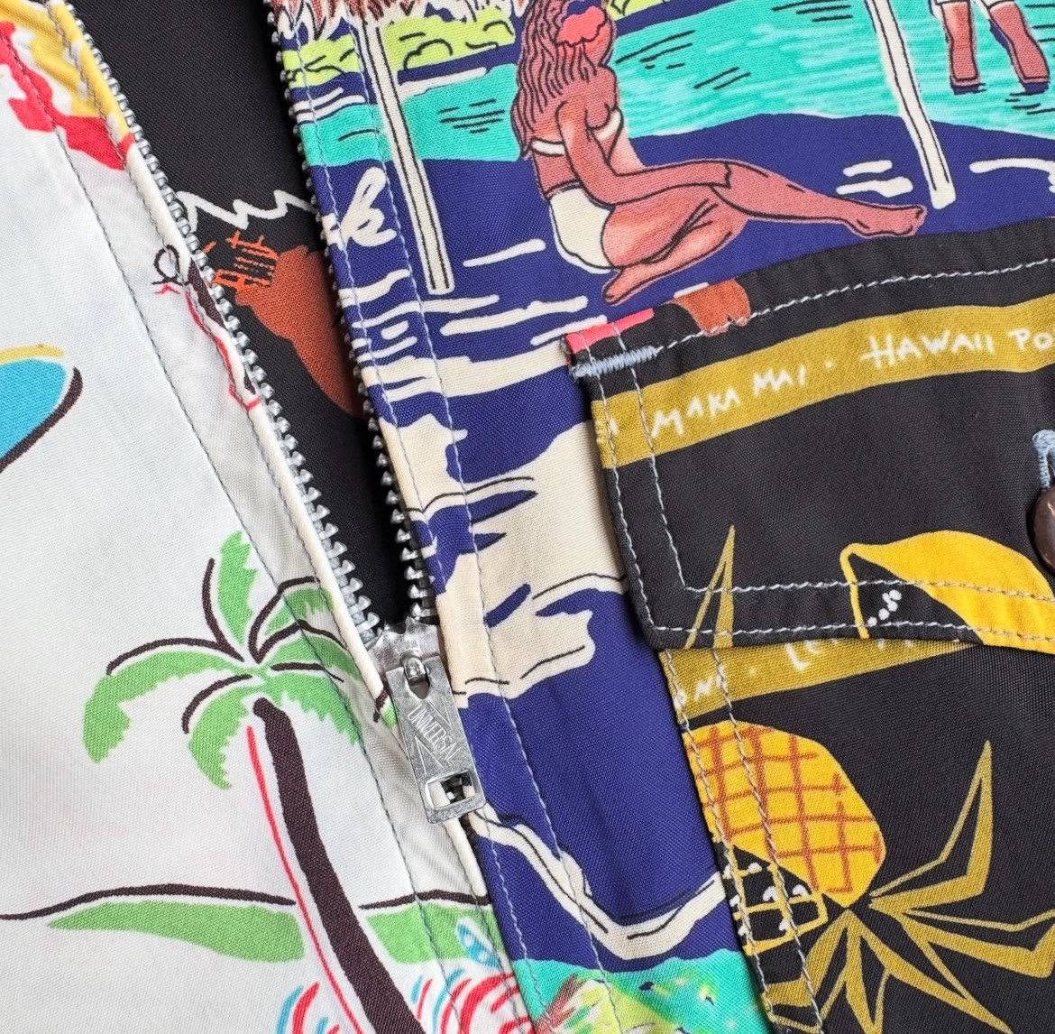 Beams Plus Beams Plus - Beams X Sun Surf Rayon Hawaiian Hoodie Zipper Size US S / EU 44-46 / 1 - 5 Thumbnail