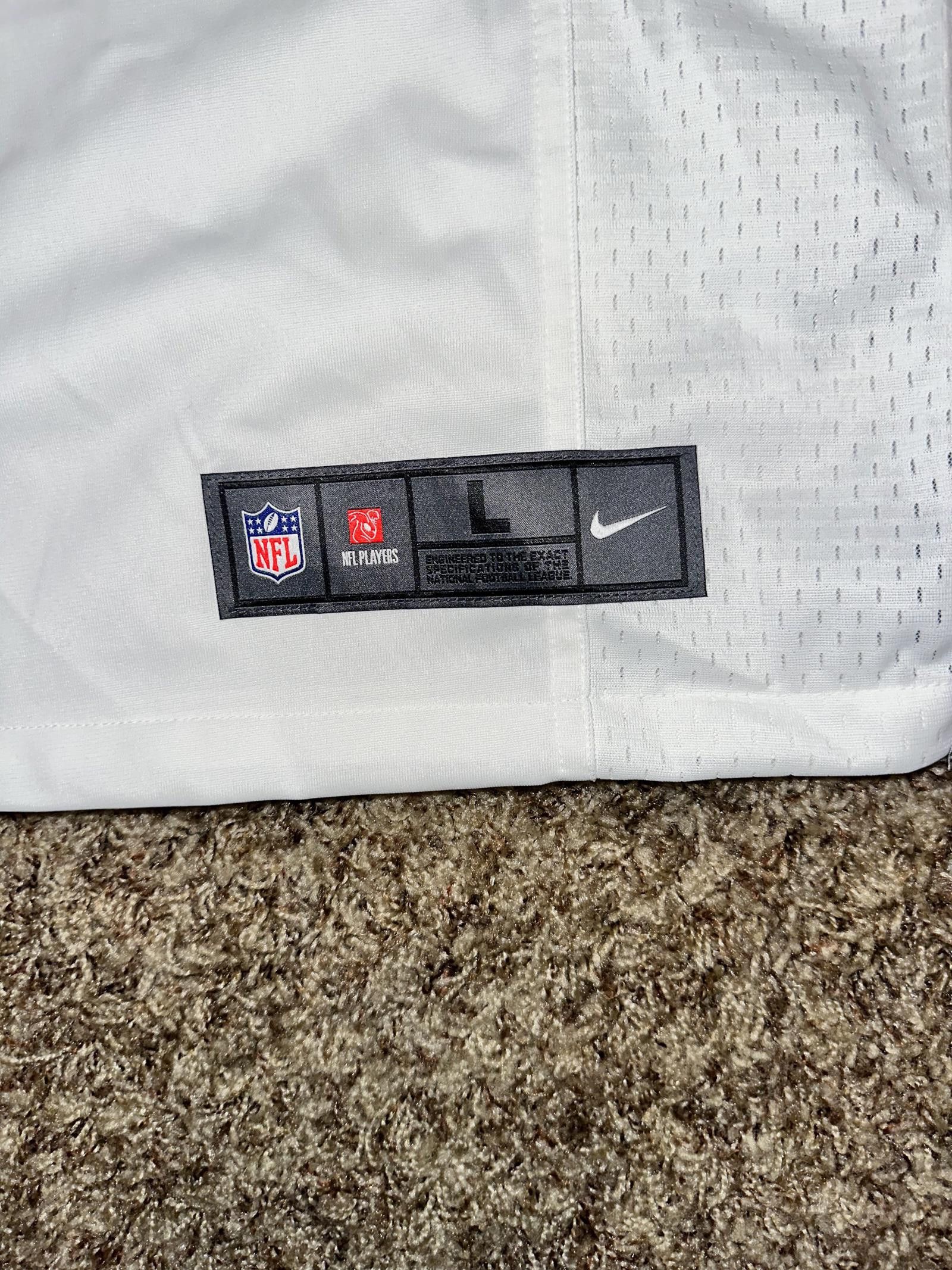 Nike Nike NFL Miami Dolphins Blank Untouchable Elite White Jersey Size US L / EU 52-54 / 3 - 2 Thumbnail