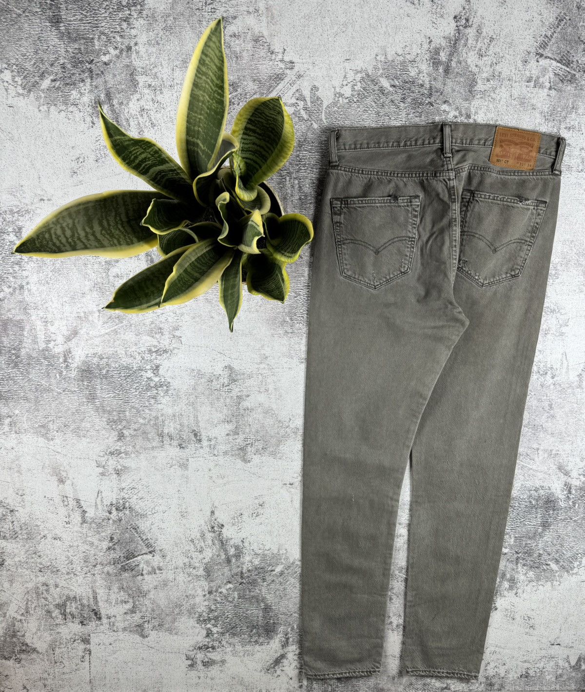 Levi's Vintage Levis 501 CT 31/34 Straight USA Jeans Pants Trousers Size US 31 - 2 Thumbnail