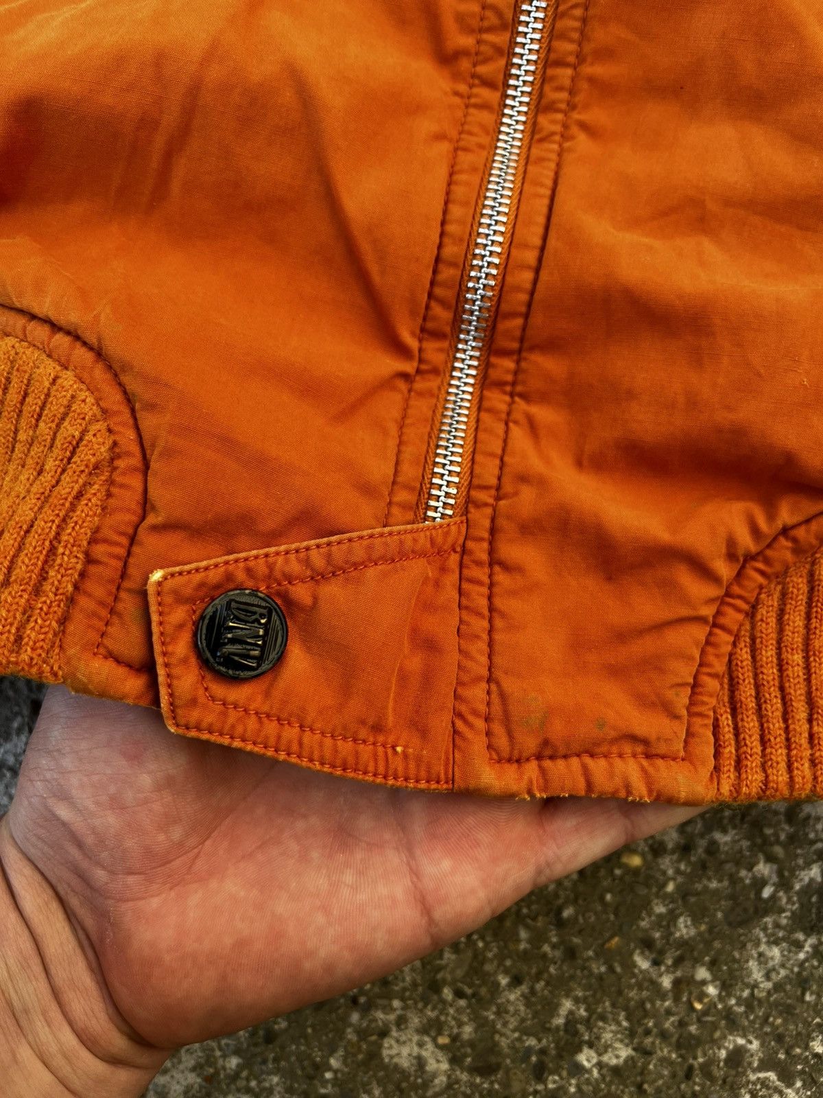 Massimo Osti × Stone Island Very rare 80s Boneville Navy Arctic Bomber Jacket Size US L / EU 52-54 / 3 - 9 Thumbnail