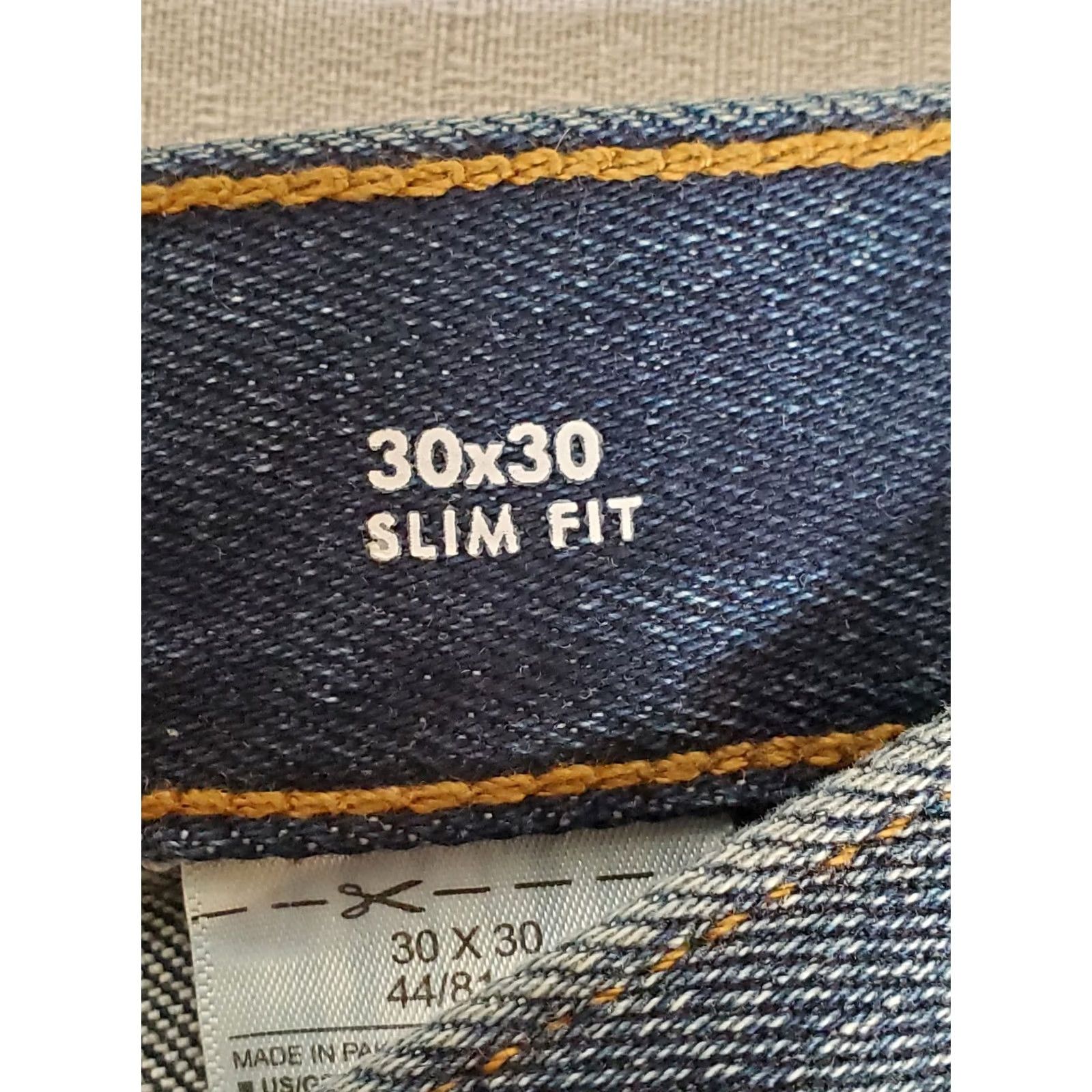 Banana Republic Banana Republic Legacy Slim Jeans Medium Wash Men's 30W/30L Slim Fit Stretch Denim 5-Pocket Inseam 29" NWT Size US 30 / EU 46 - 7 Thumbnail