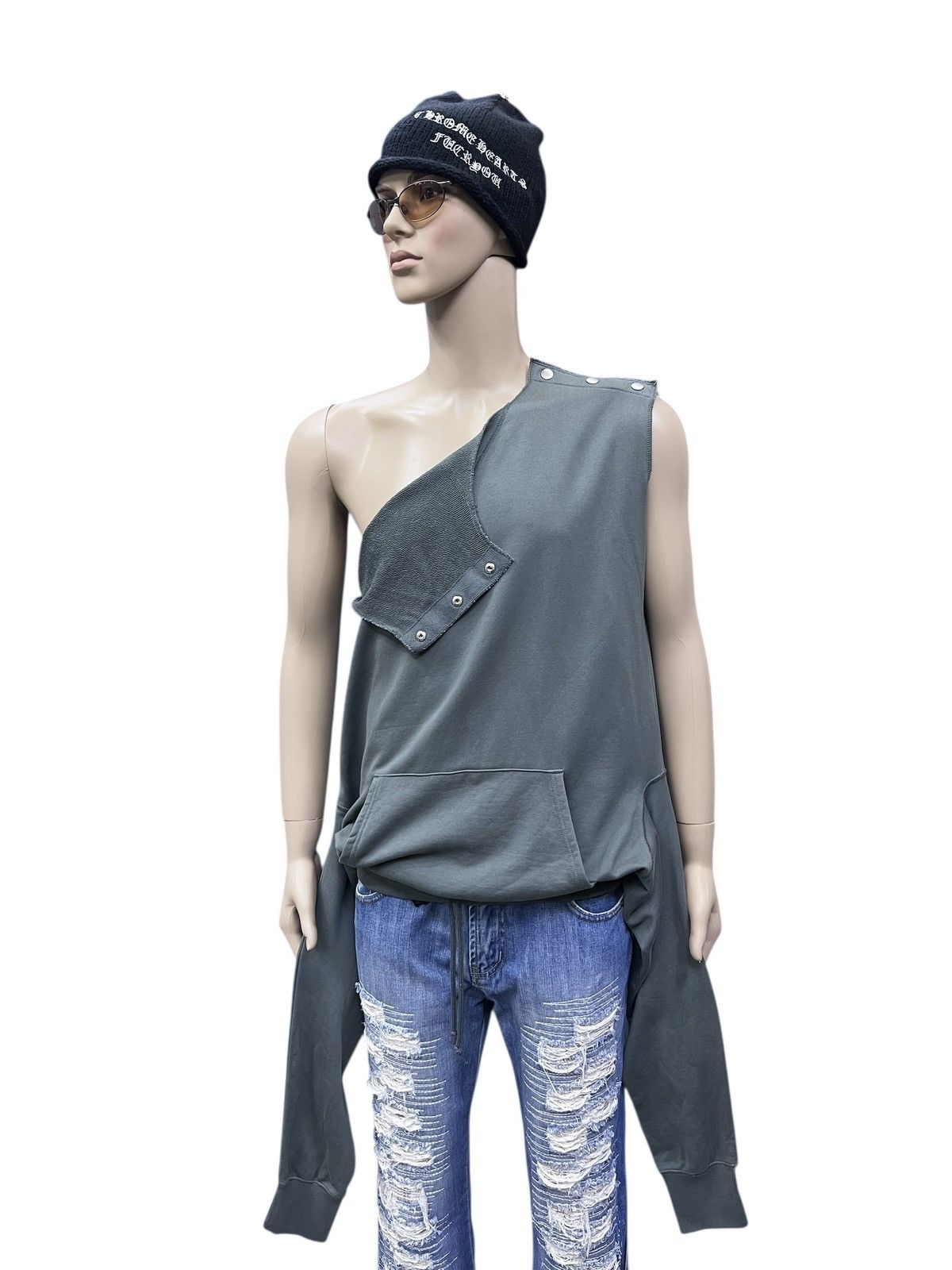 Ultra Rare Zucca Issey 2Way Upside-down Deconstruct Sweater