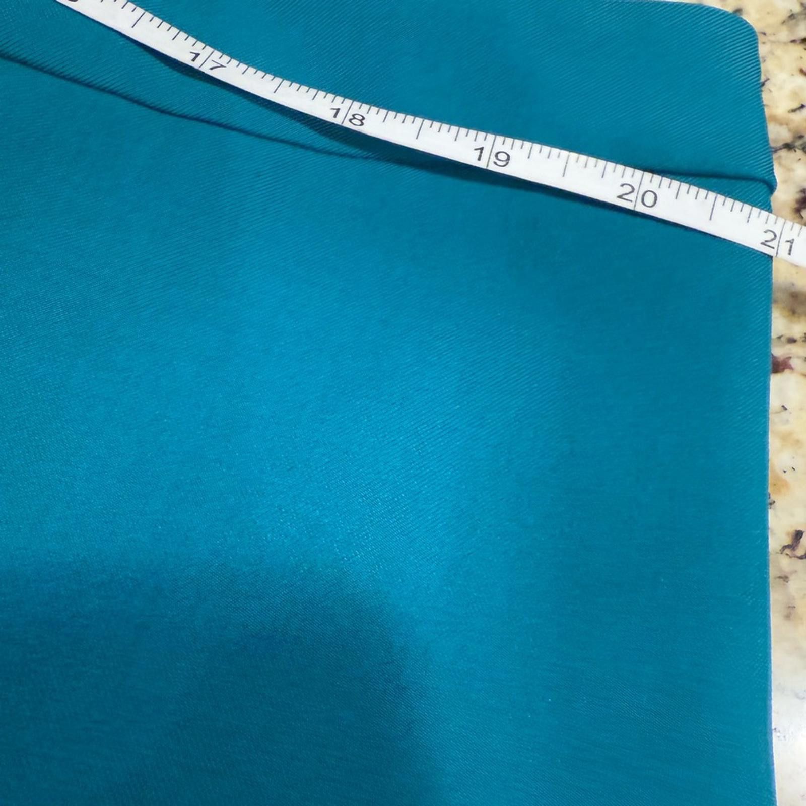 Other Banana Republic Factory teal midi skirt Plus size 20 Tall Size 30" / US 8 / IT 44 - 8 Thumbnail