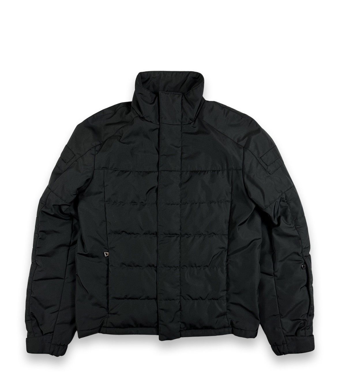 Prada black heavy coat