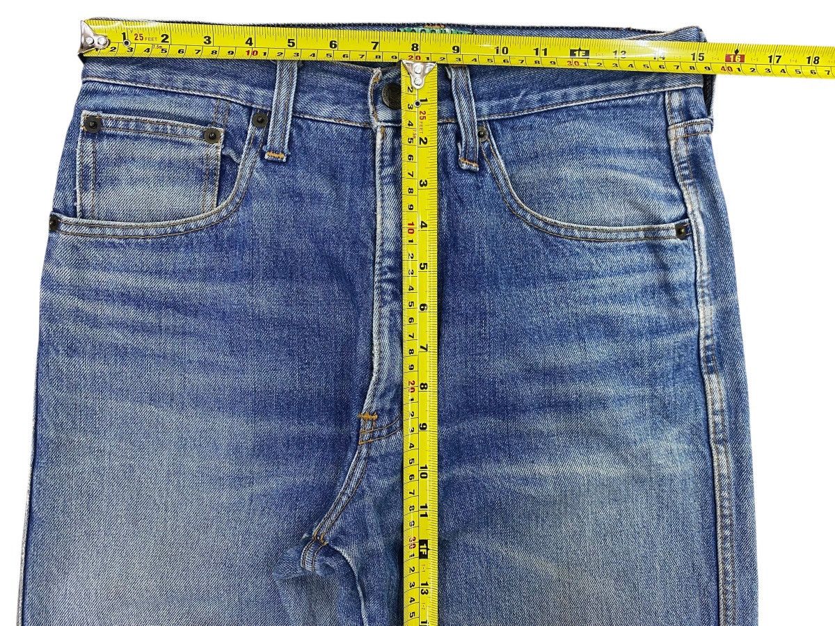 Moschino Mochino Mud Wash Whiskered Straight Leg Style Jeans Size US 30 / EU 46 - 6 Thumbnail