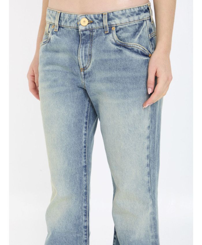 Balmain o1y0625 Denim Pant in Light Blue Size 28" / US 6 / IT 42 - 3 Thumbnail