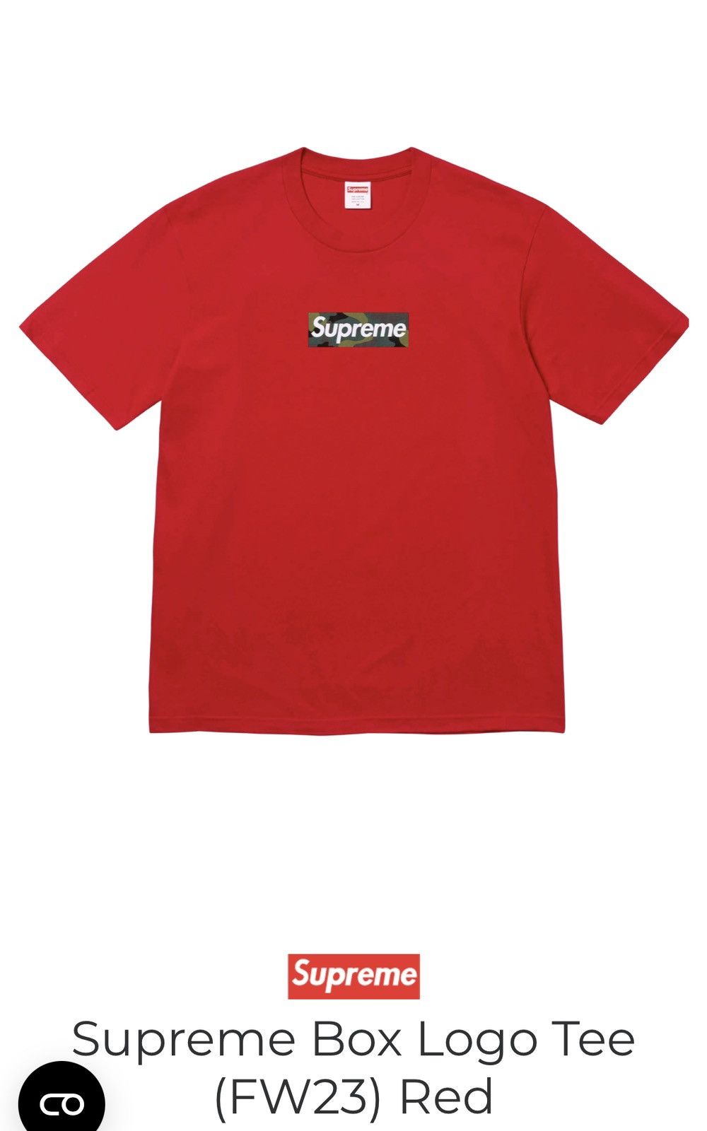 Supreme Box Logo Tee FW23 (FW23T57) Men's Size S-2XL | eBay