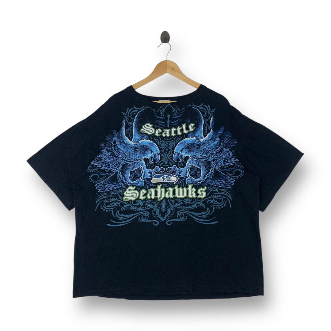 Other Vintage Style Seattle Seahawks Graphic Y2K Tee Size US XXL / EU 58 / 5 - 1 Thumbnail