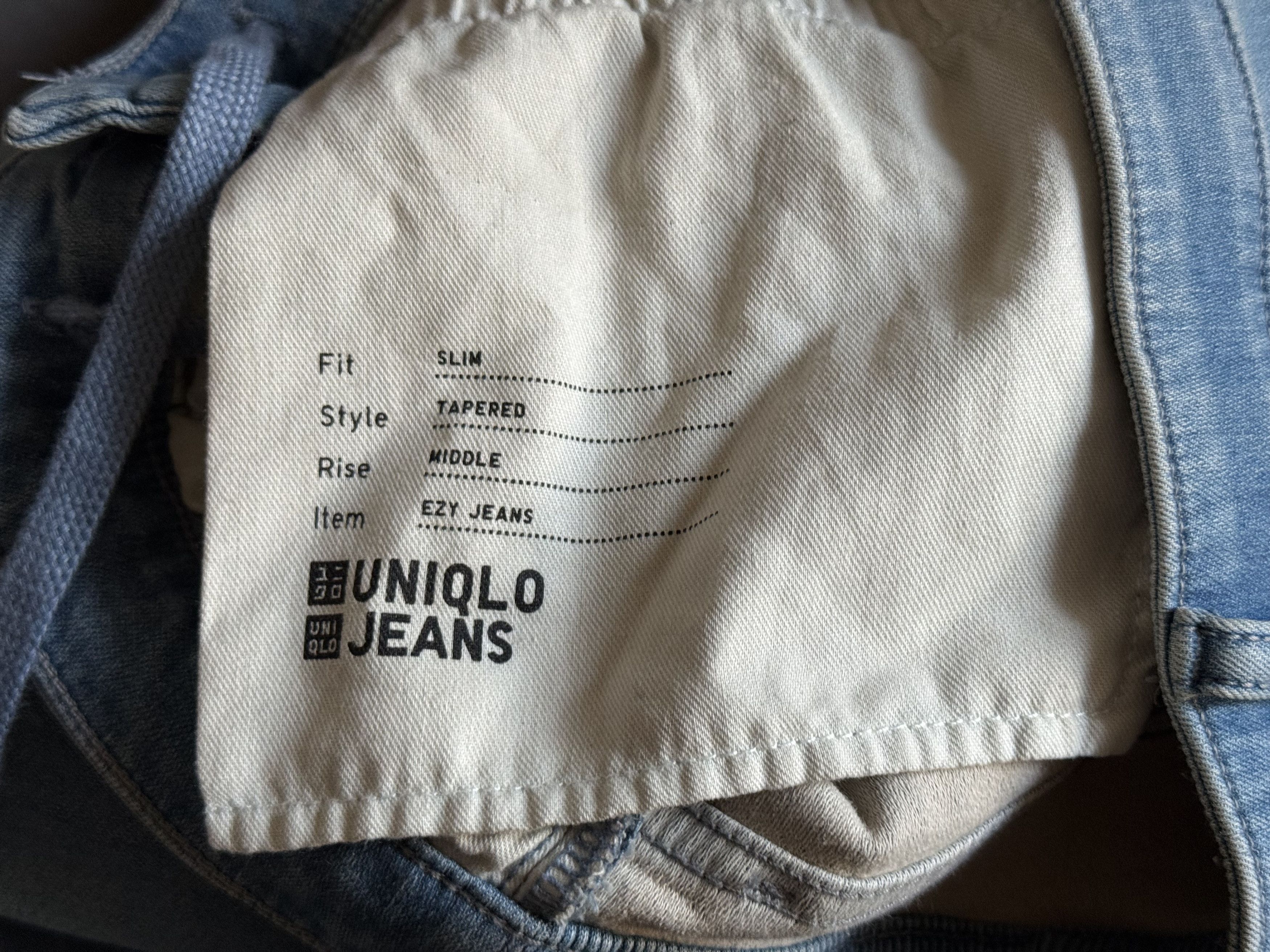 Uniqlo Uniqlo Ezy Ultra Stretch Jeans Japanese Size Slim Tapered Size US 32 / EU 48 - 5 Thumbnail