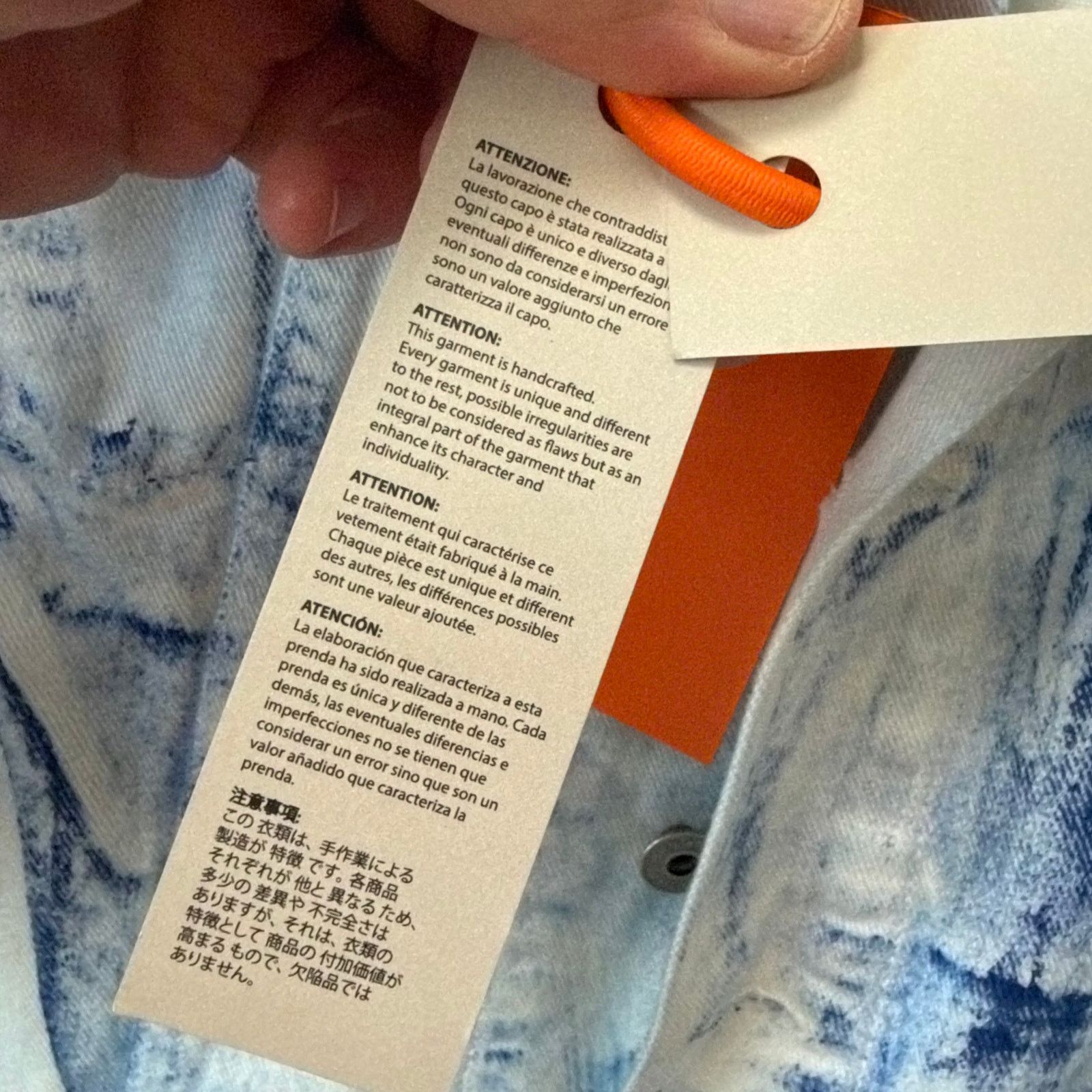Heron Preston HERON PRESTON: Men's Overdyed Button Up Denim Jacket - S Size US S / EU 44-46 / 1 - 8 Thumbnail