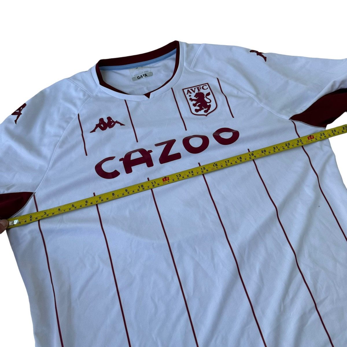Kappa 2021/22 Aston Villa Away Jersey #23 Coutinho XL Kappa Soccer Size US XL / EU 56 / 4 - 10 Thumbnail