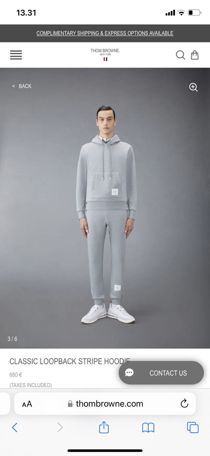 Thom Browne Thom browne classic loopback stripe hoodie Size US XL / EU 56 / 4 - 10 Thumbnail
