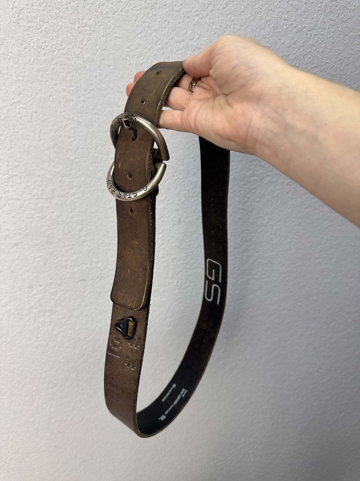 G-Star Vintage Belt B.B.Simon leather Avantgarde Hysteric Glamour Size ONE SIZE - 6 Thumbnail