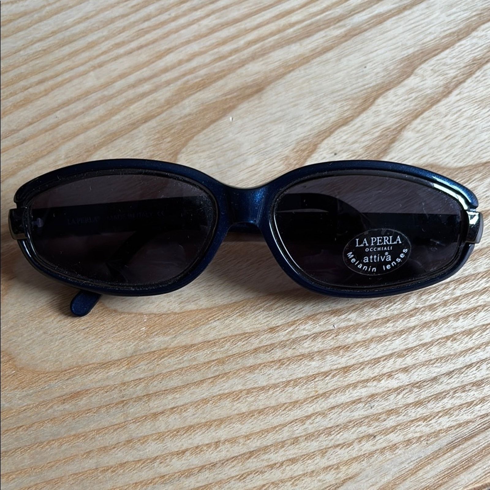 La Perla La Perla Women's Dark Blue Sunglasses Size ONE SIZE - 1 Thumbnail