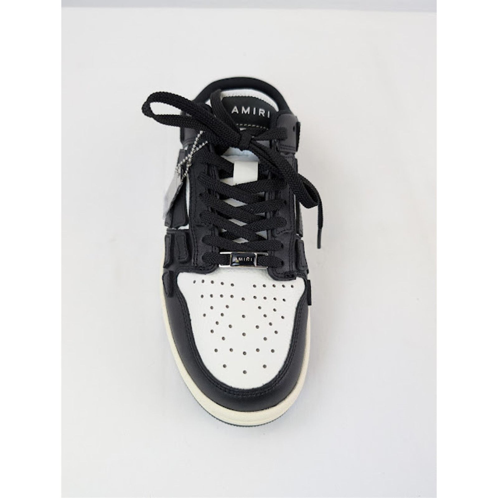 Amiri o1rshd1 Skel Low Top Mule Sneakers in Black / White Size US 10 / EU 43 - 16 Thumbnail