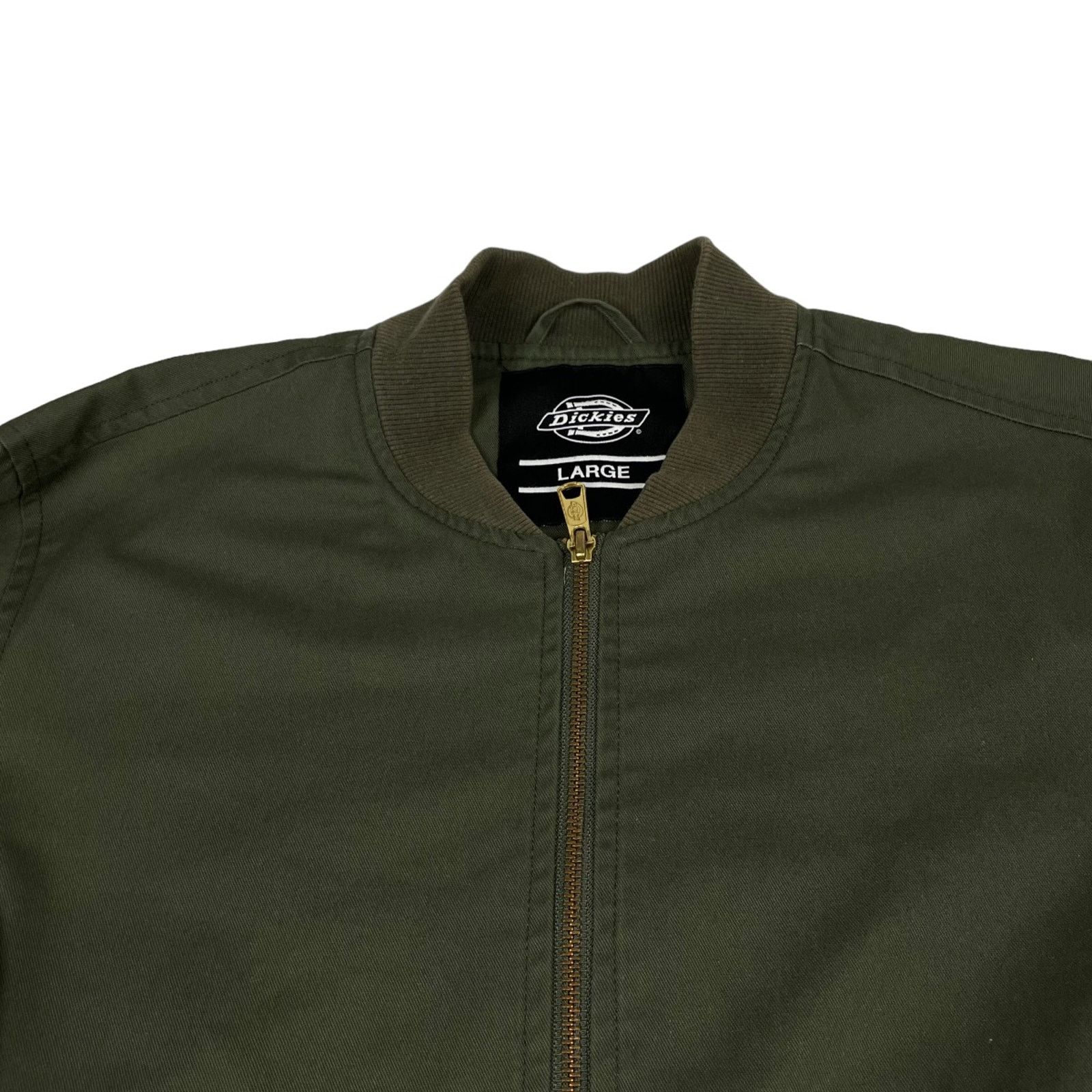Dickies Dickies Bomber Jacket Khaki Size L detroit style Size US L / EU 52-54 / 3 - 4 Thumbnail