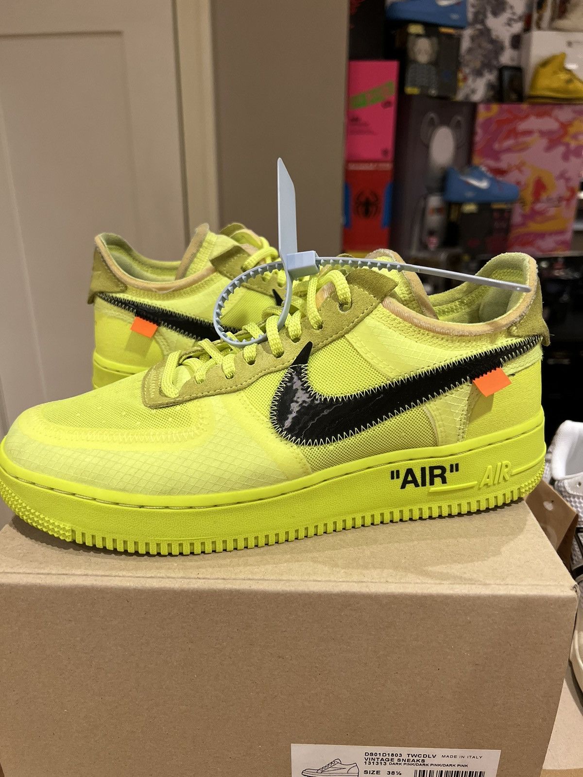 Nike × Off-White Nike Off-White AF1 Volt 8 Size US 8 / EU 41 - 1 Thumbnail