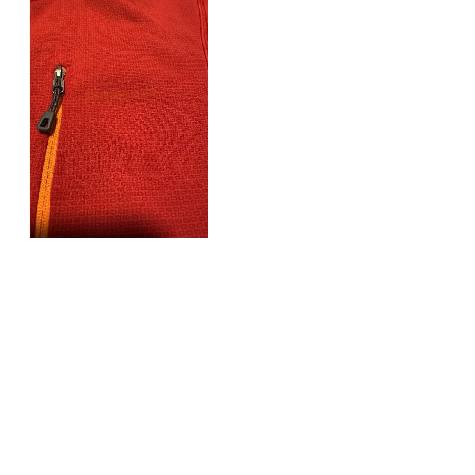 Patagonia Patagonia Jacket Men R1 Full-Zip Fleece Red Large Polartec Power Dry Grid Zip Pocket Zipper Logo Windbreaker Outdoor Casual Travel Scarf? Size US L / EU 52-54 / 3 - 10 Thumbnail
