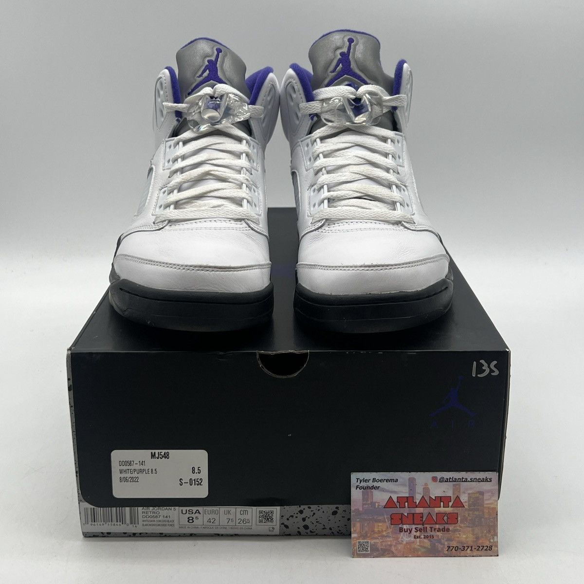 Jordan Brand Air Jordan 5 concord Size US 8.5 / EU 41-42 - 2 Thumbnail