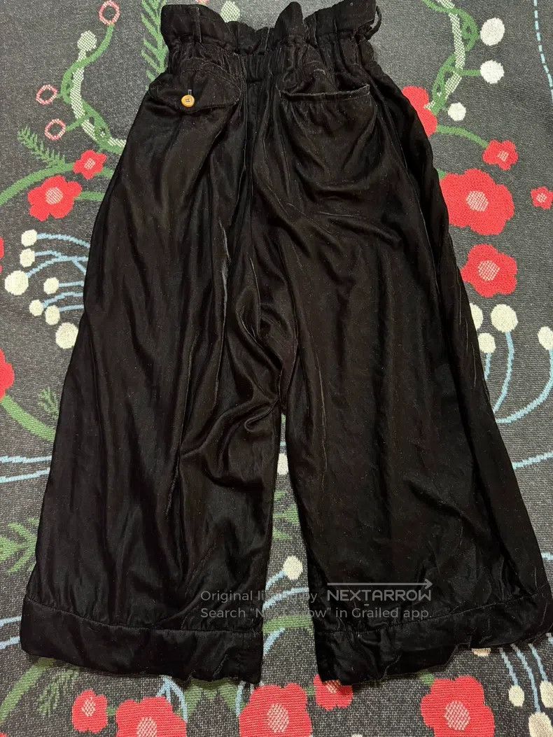 Comme des Garcons Comme Des Garcons size XS Antique Velvet Flower Bud High W Size 22" - 2 Thumbnail