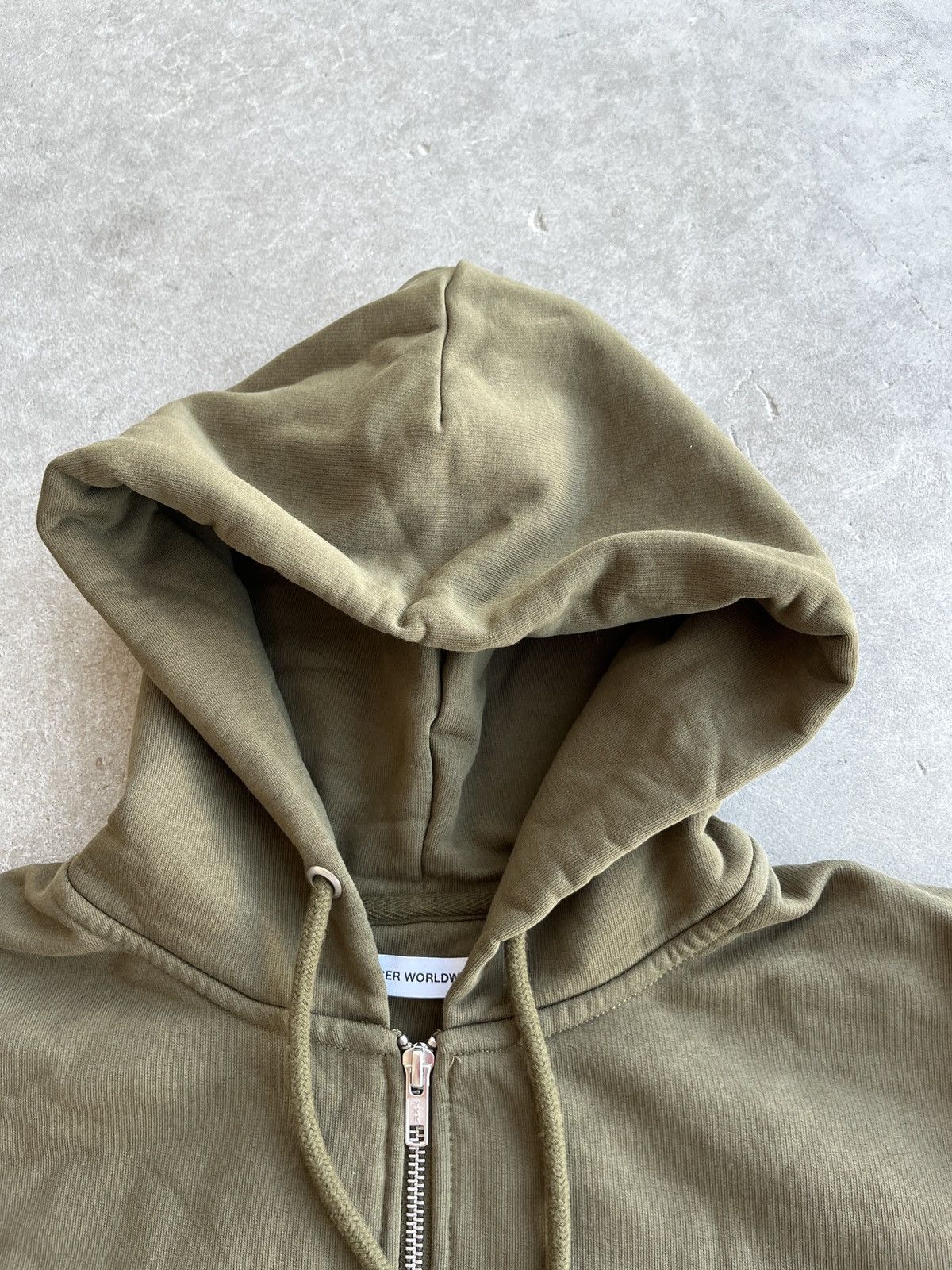 Racer Worldwide Racer Worldwide Army Green Logo Hoodie (unisex) Size US L / EU 52-54 / 3 - 13 Thumbnail