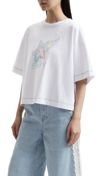 Bape Bape Bapy by A Bathing Ape Bapesta Logo Crop Shirt Size XS / US 0-2 / IT 36-38 - 1 Thumbnail