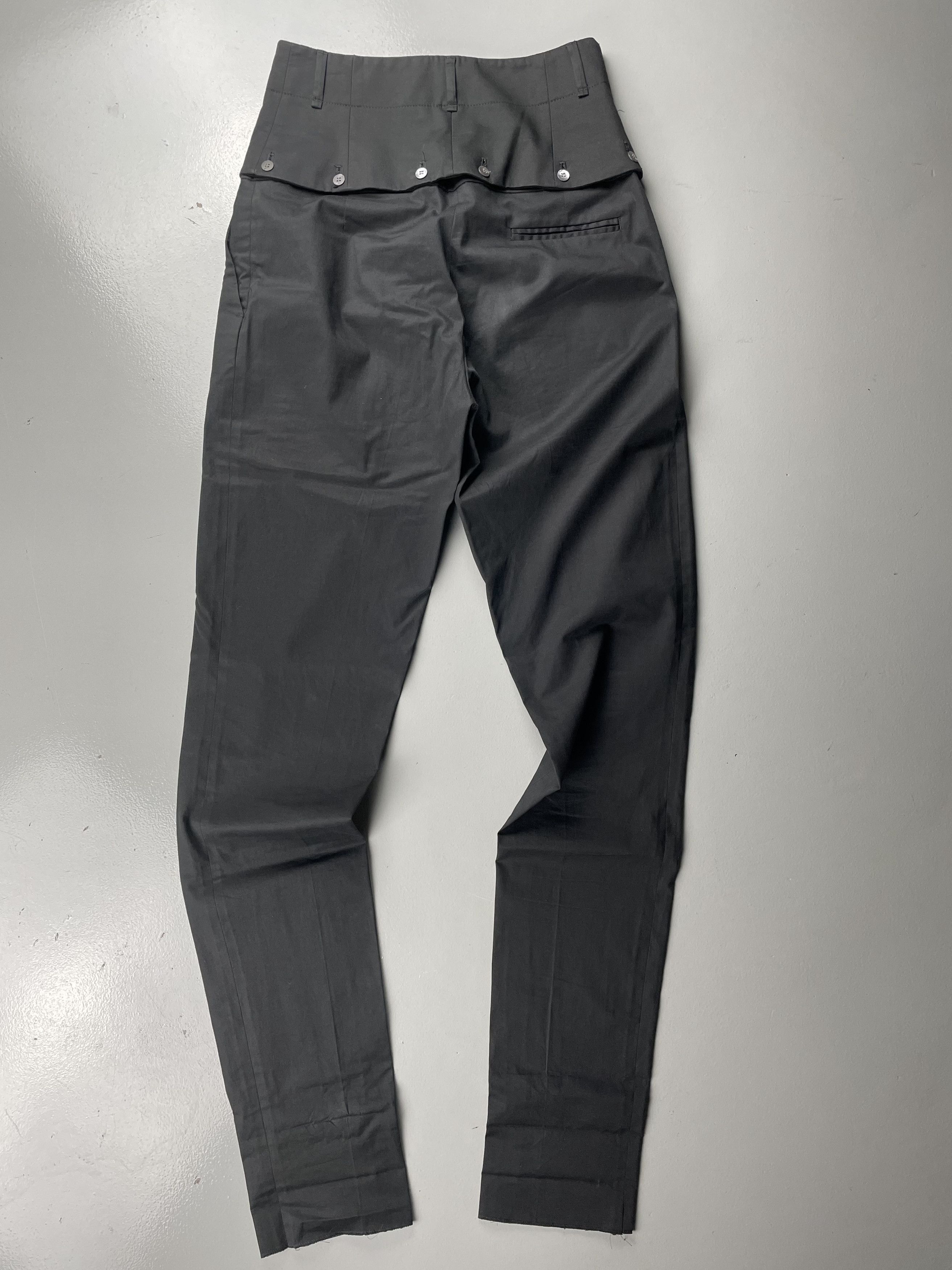Hussein Chalayan vintage 1990's Hussein Chalayan trousers - size 42 Size 28" / US 6 / IT 42 - 2 Thumbnail