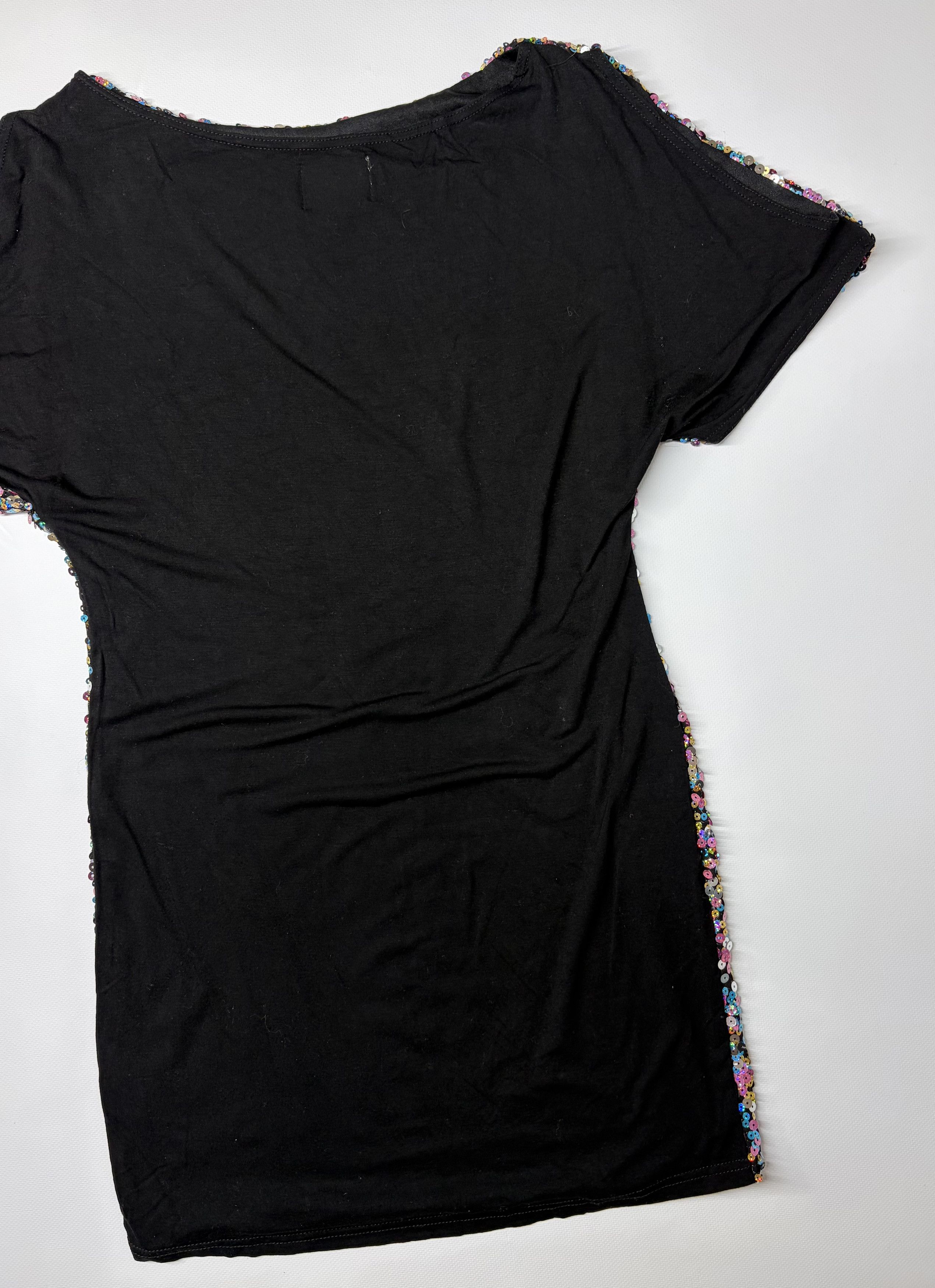 Vintage Vintage Mini Dress Size L / US 10 / IT 46 - 7 Thumbnail