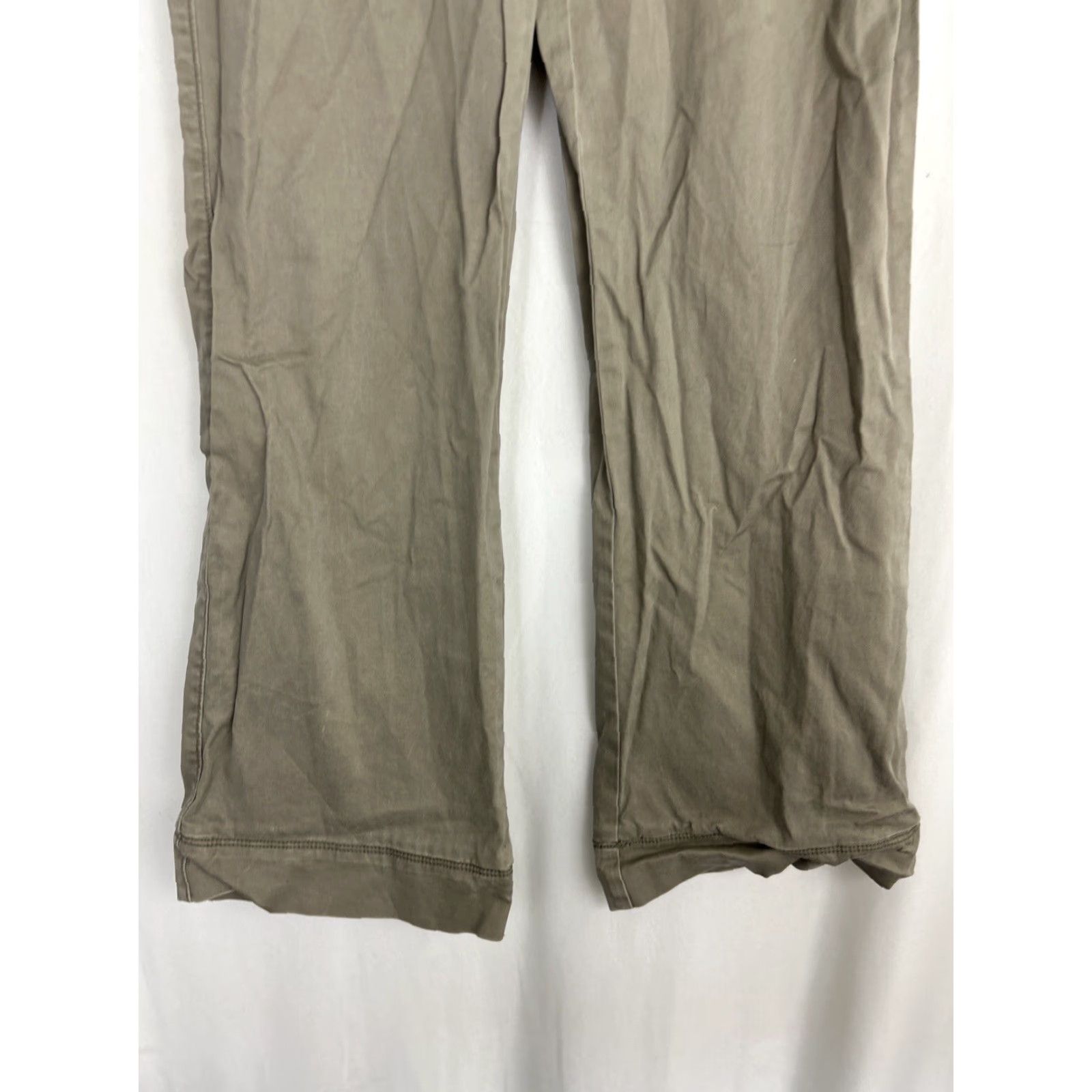 J.Crew J.CREW Women City Fit Stretch Beige Chinos Pants 32x30 Size 6 Regular Cotton Stretch Women Mens Girls Size 28" / US 6 / IT 42 - 2 Thumbnail