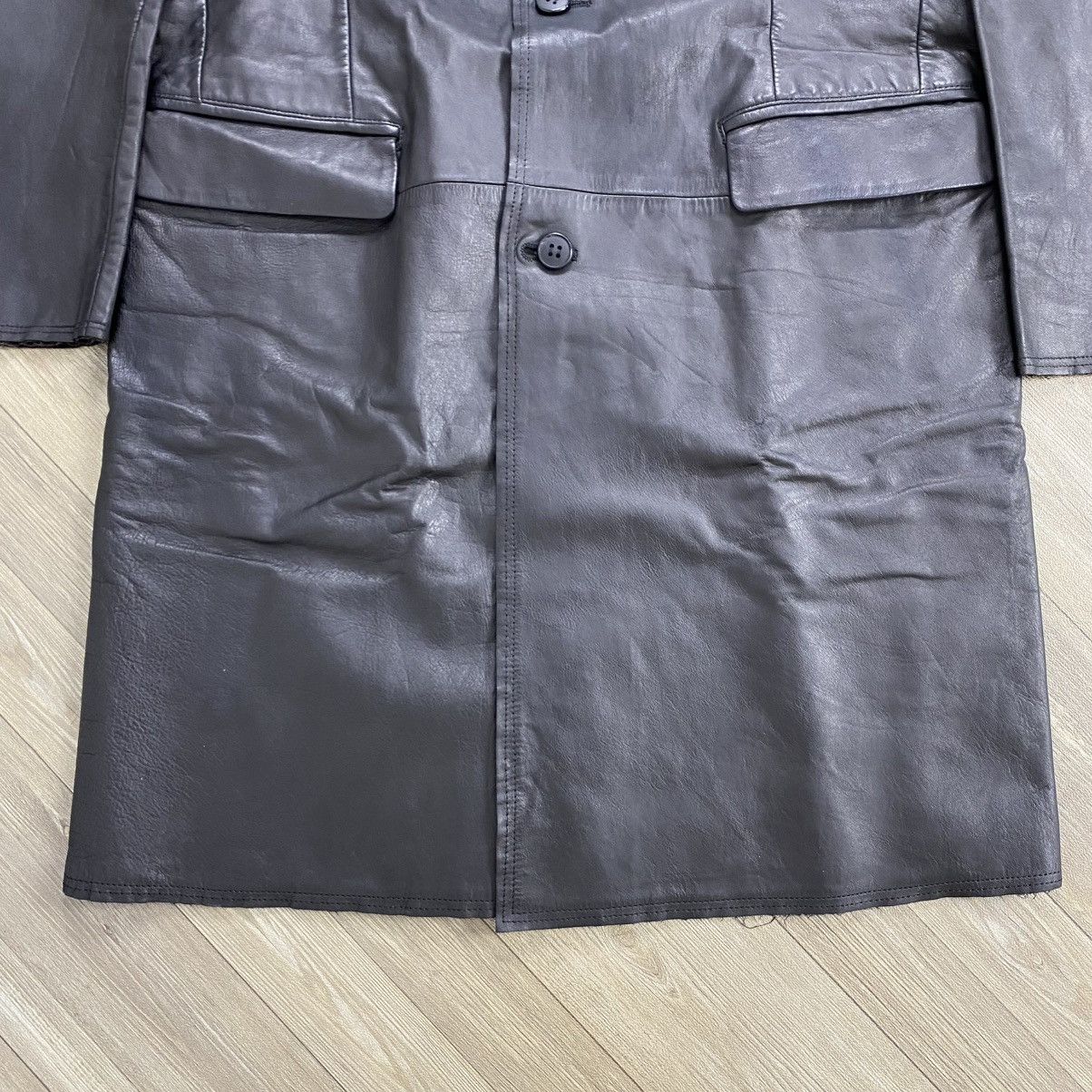 Comme des Garcons Homme AW2001 Archive Comme des Garçons Homme Plus Leather Jacket Size US S / EU 44-46 / 1 - 5 Thumbnail