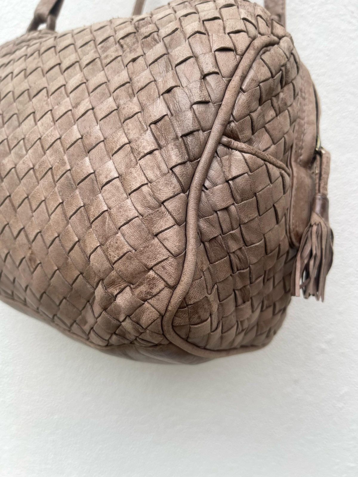 Bottega Veneta × Designer × Vintage Bottega Veneta Shoulder Box Bag Size ONE SIZE - 14 Thumbnail
